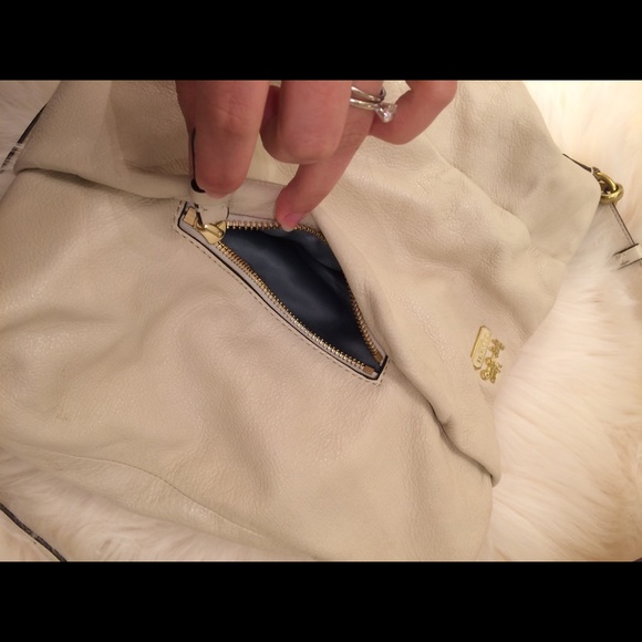 Leather Coach Purse: white - Picture 8 of 10